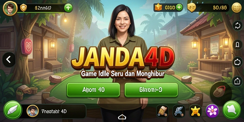 Gameplay seru yang memikat dalam JANDA4D.