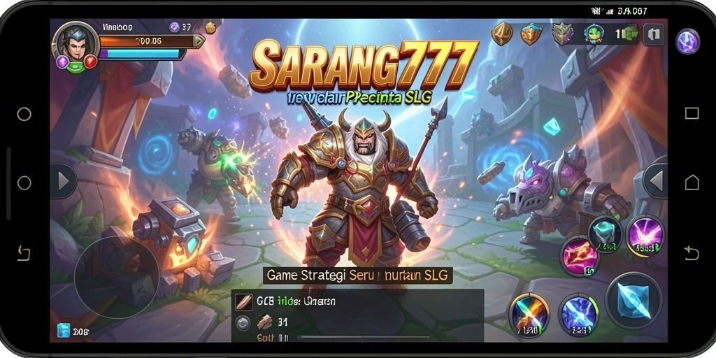 Tampilan menarik dari gameplay strategi SARANG777 yang penuh tantangan.