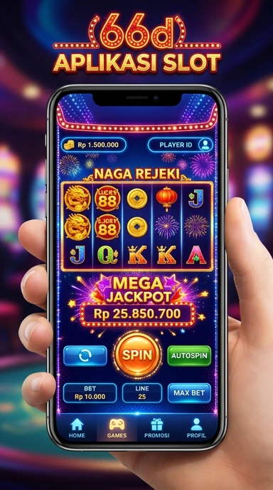 Antarmuka pengguna 66d yang sederhana dan efektif.